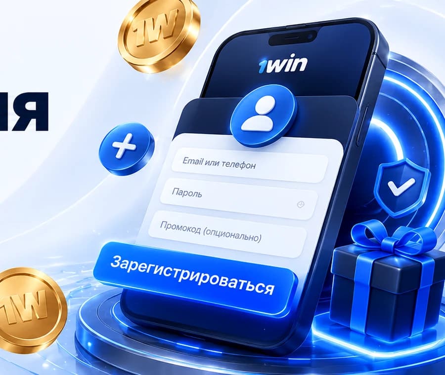 Зарегистрируйтесь в 1вин