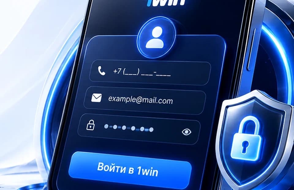 Вход в 1win и личный кабинет
