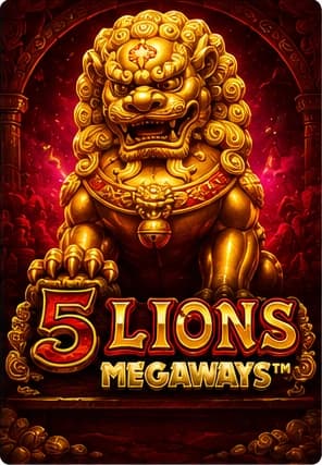 5 Lions Megaways — обложка слота
