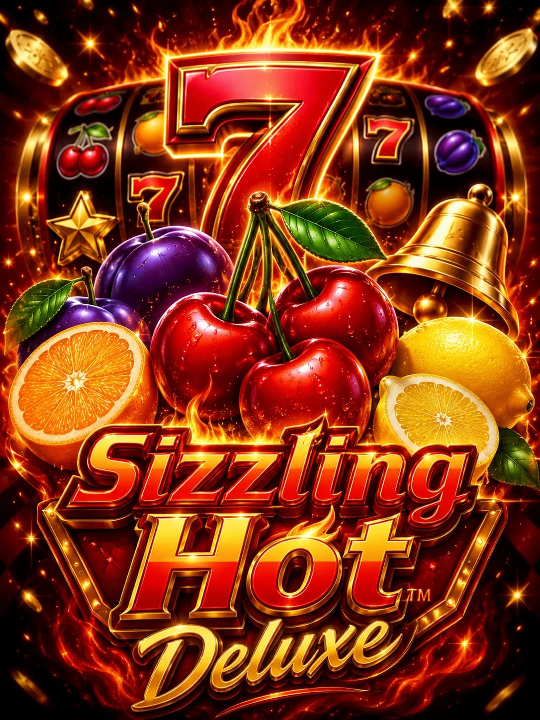 Sizzling Hot deluxe — обложка слота