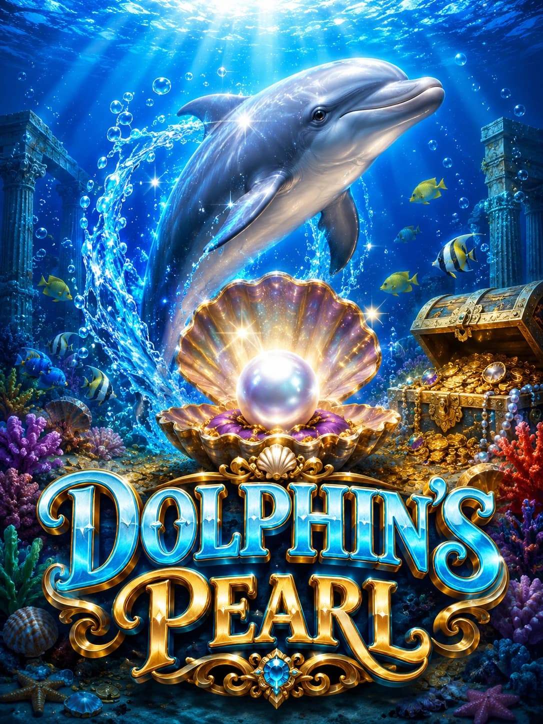Dolphin's Pearl deluxe — обложка слота