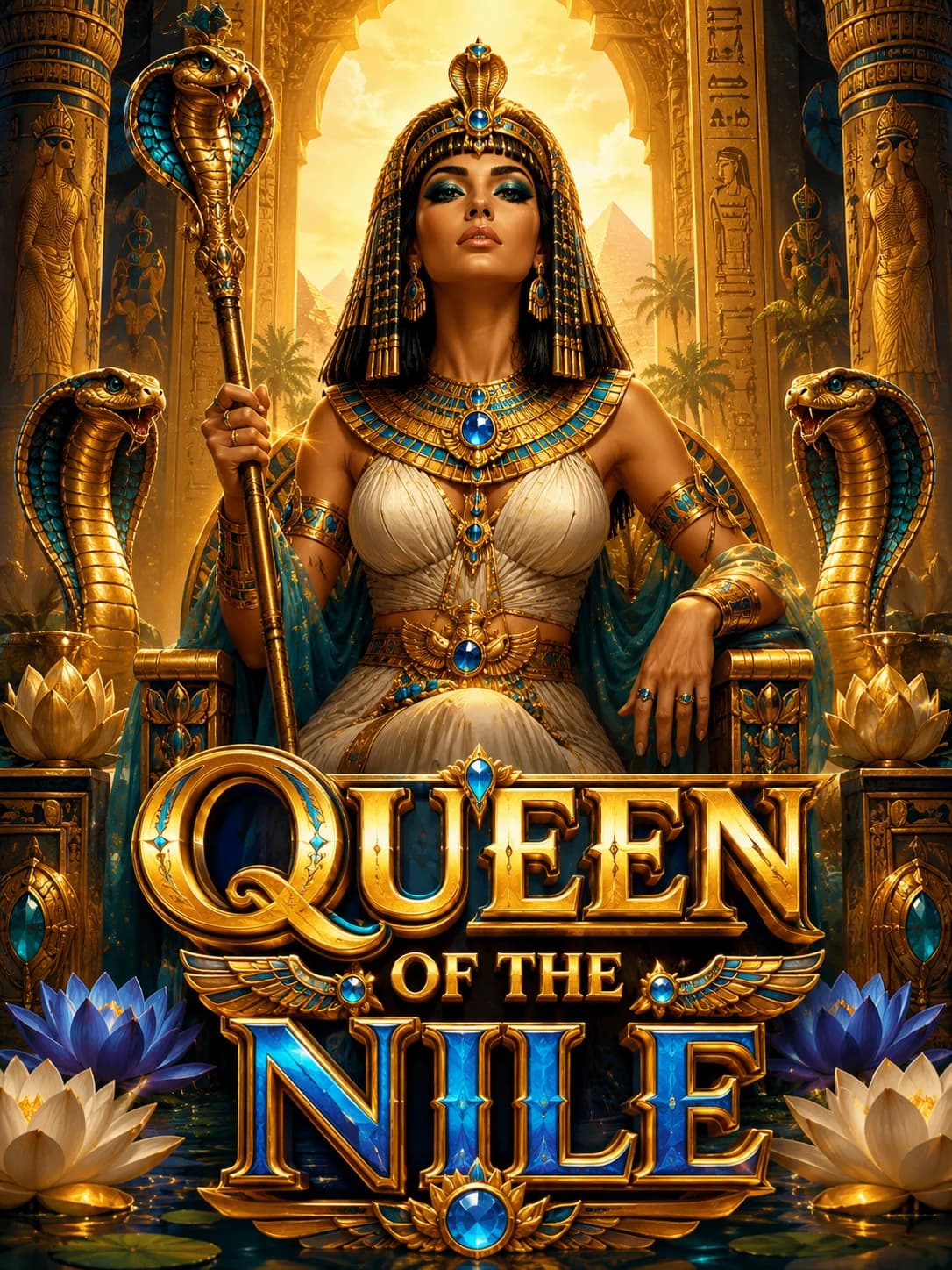 Queen of the Nile — обложка слота