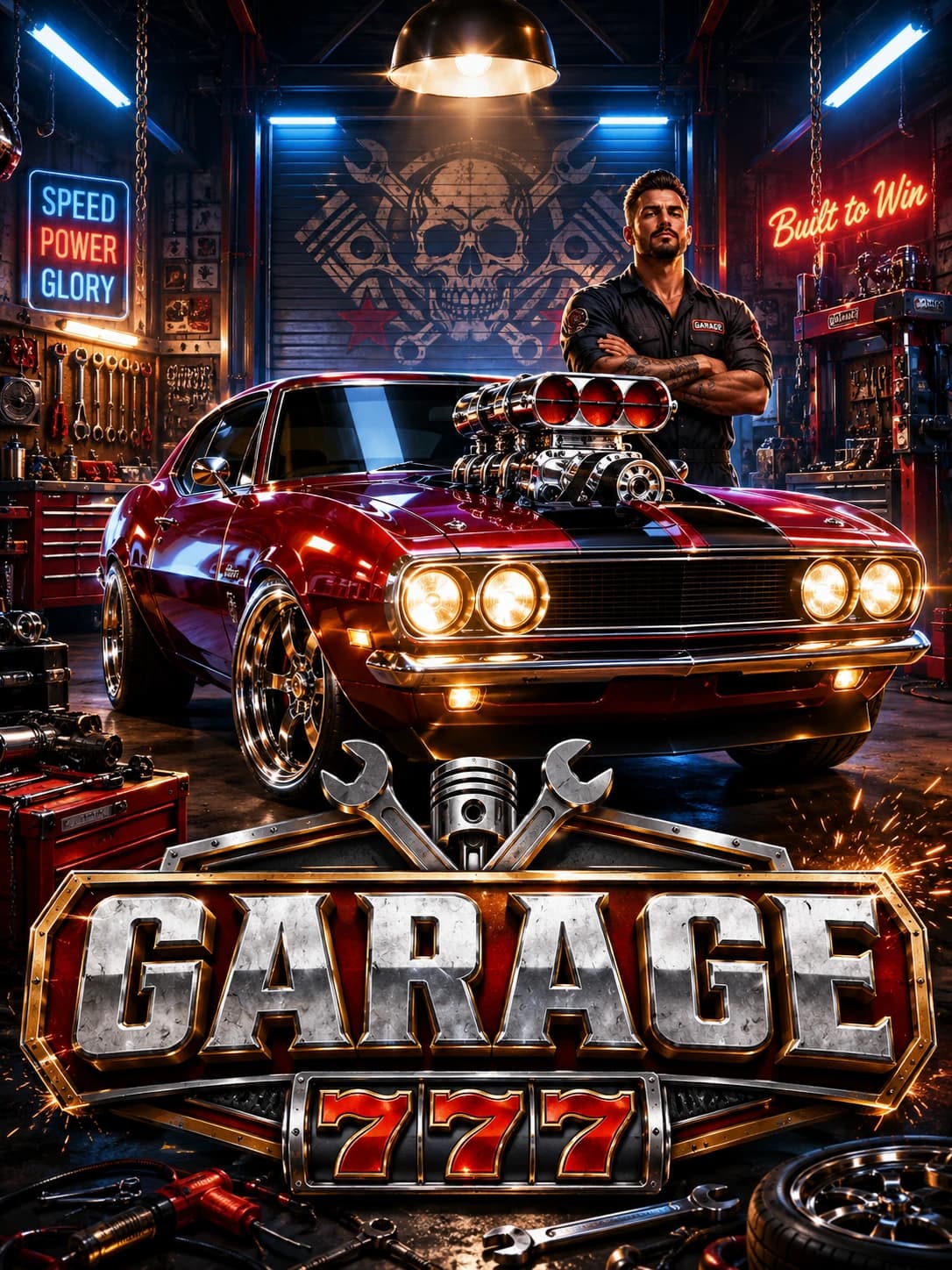 Garage — обложка слота